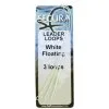 ALBATROS Leader Loops White Floating -Hengelsport Winkel albatros leader loops white floating