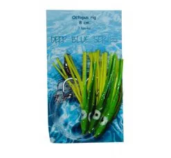 ALBATROS Paternosters Octopus Rig 8cm Yellow - Green