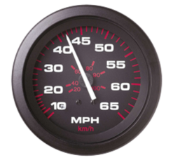 Allpa Amega Domed Voltmeter 24V