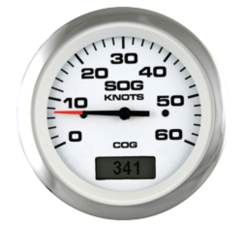 Allpa Lido Pro Snelheidsmeter 50 Knopen (inclusief Pitot & Slang)