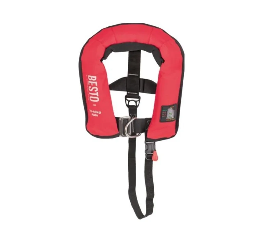 Automatische Reddingsvest Pro Junior Rood 15-40kg 3 Automatische Reddingsvest Pro Junior Rood 15-40kg