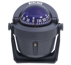 Ritchie Kompas Model Explorer B-51G 12V Beugelkompas RoosDiameter69 9mm / 5Graden Grijs