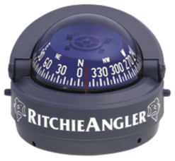Ritchie Kompas Model Explorer RA-93 12V Opbouwkompas RoosDiameter69 9mm / 5Graden Ritchie Angler