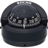 Ritchie Kompas Model Explorer S-53 12V Opbouwkompas RoosDiameter69 9mm / 5Graden Zwart -Hengelsport Winkel ritchie ritchie kompas model explorer s 53 12v opb
