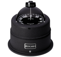 Ritchie Kompas Model Globemaster C-463 12/24/32V Opbouwkompas RoosDiameter152 4mm / 2 Of 5Graden Chrome