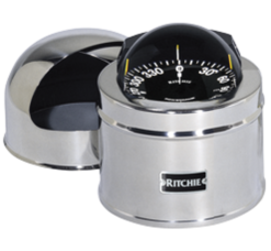 Ritchie Kompas Model Globemaster D-515-EP 12/24/32V Opbouw Diameter127mm / 2 Of 5Graden RVS (zeil)