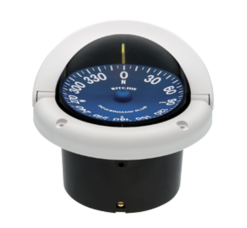 Ritchie Kompas Model Supersport SS-1002 12V Inbouwkompas RoosDiameter93 5mm / 5Graden Wit
