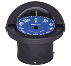 Ritchie Kompas Model Supersport SS-2000 12V Inbouwkompas RoosDiameter114 3mm / 5Graden Zwart