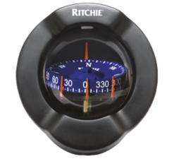 Ritchie Kompas Model Venture SR-2 12V Schotkompas RoosDiameter93 5mm / 5Graden Zwart Met Clinometer