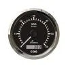 Wema Silver Serie GPS Speedometer 0-60 Kn Zwart Incl. Antenne