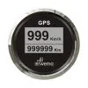 Wema Silver Serie GPS Speedometer Digitaal 52mm Zwart